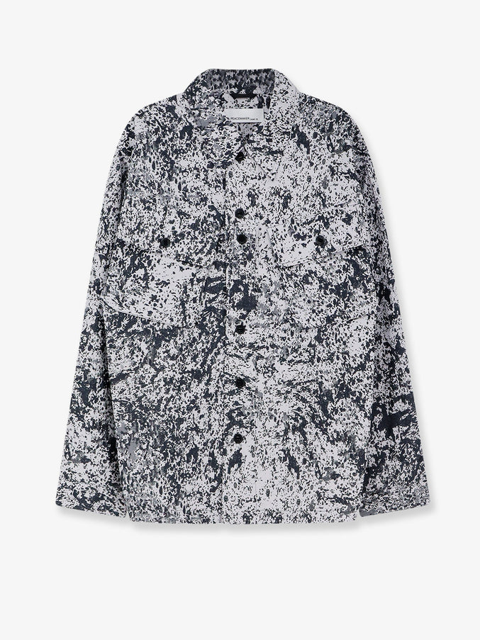 Oamc Peacemaker Military Cargo Shirt Ash All Over Print