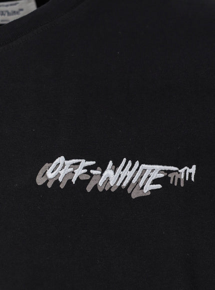 Off White Cotton T-Shirt