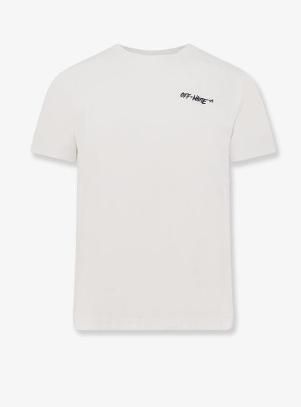 Off White Cotton T-Shirt White