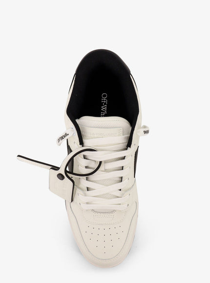 Off White Out Of Office Leather Sneakers
