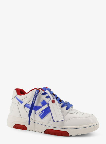 Off White Out Of Office Bubble Arrow Leather Sneakers