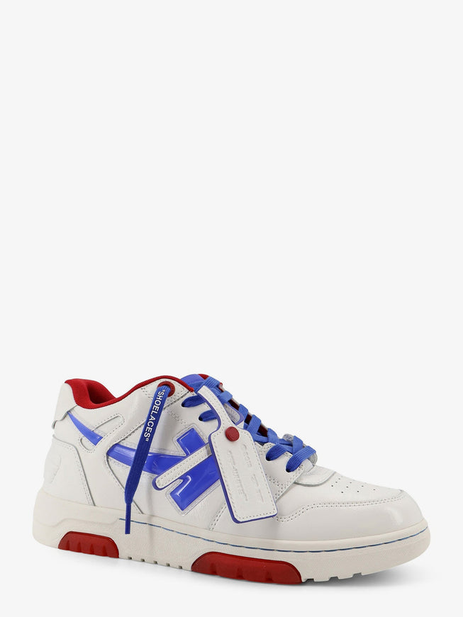Off White Out Of Office Bubble Arrow Leather Sneakers