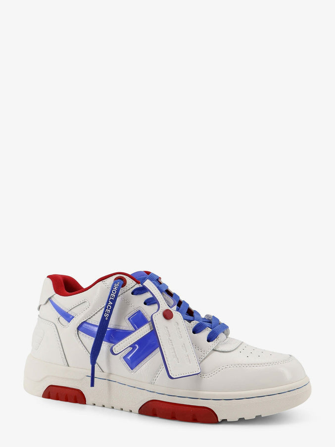 Off White Out Of Office Bubble Arrow Leather Sneakers