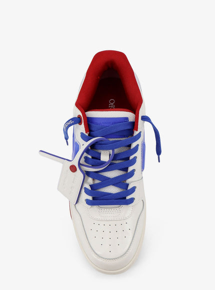 Off White Out Of Office Bubble Arrow Leather Sneakers