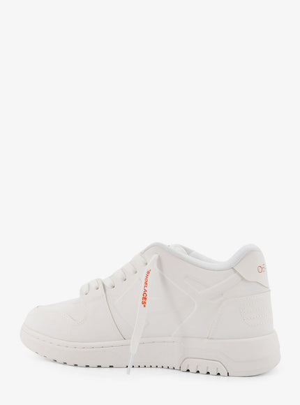 Off White Out Of Office Molded Leather Sneakers