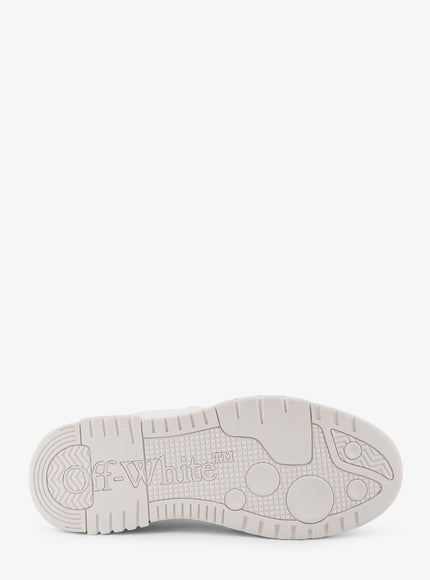 Off White Out Of Office Molded Leather Sneakers