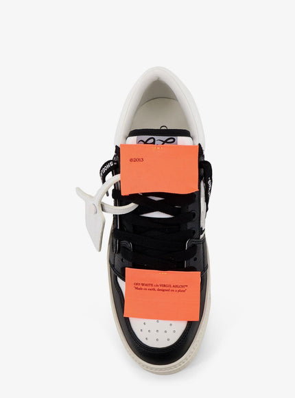Off White 3.0 Court Low Top Leather Sneakers