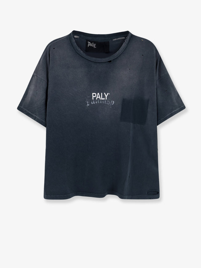 Paly Core Logo Cotton T-Shirt Black