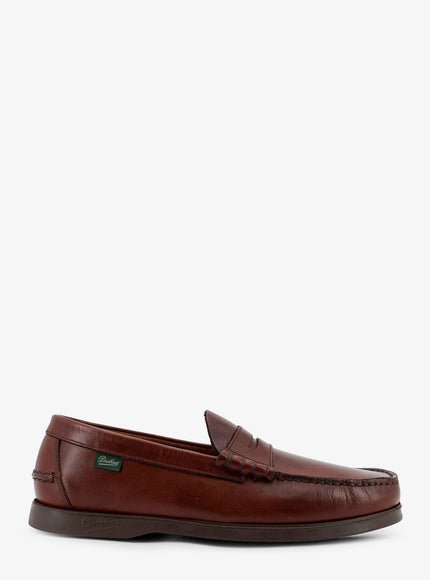 Paraboot Leather Loafers Marron