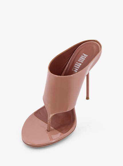Paris Texas Lidia Thong Patent Leather Sandals