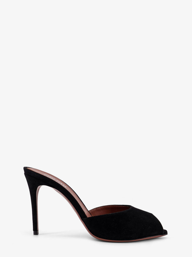 Paris Texas Vera Suede Sandals Black
