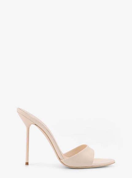 Paris Texas Lidia Patent Leather Sandals Avorio