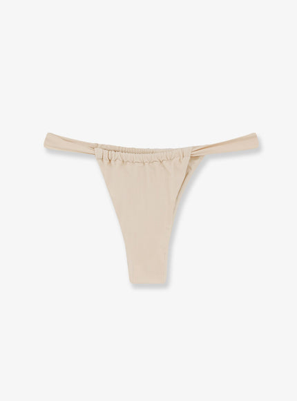 Patbo Lycra Bikini Bottoms Offwhite