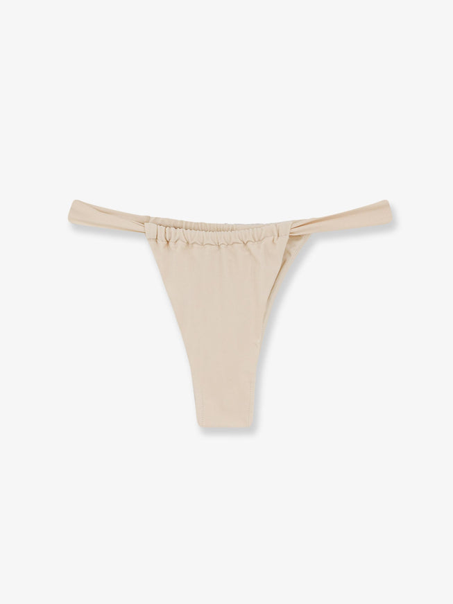 Patbo Lycra Bikini Bottoms Offwhite