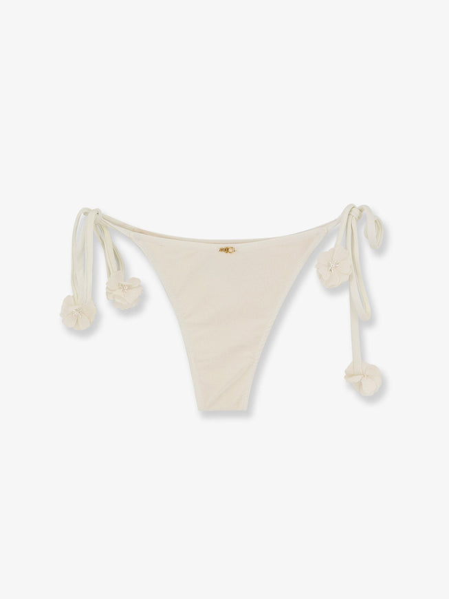 Patbo Nylon Bikini Bottoms With Floral Detail