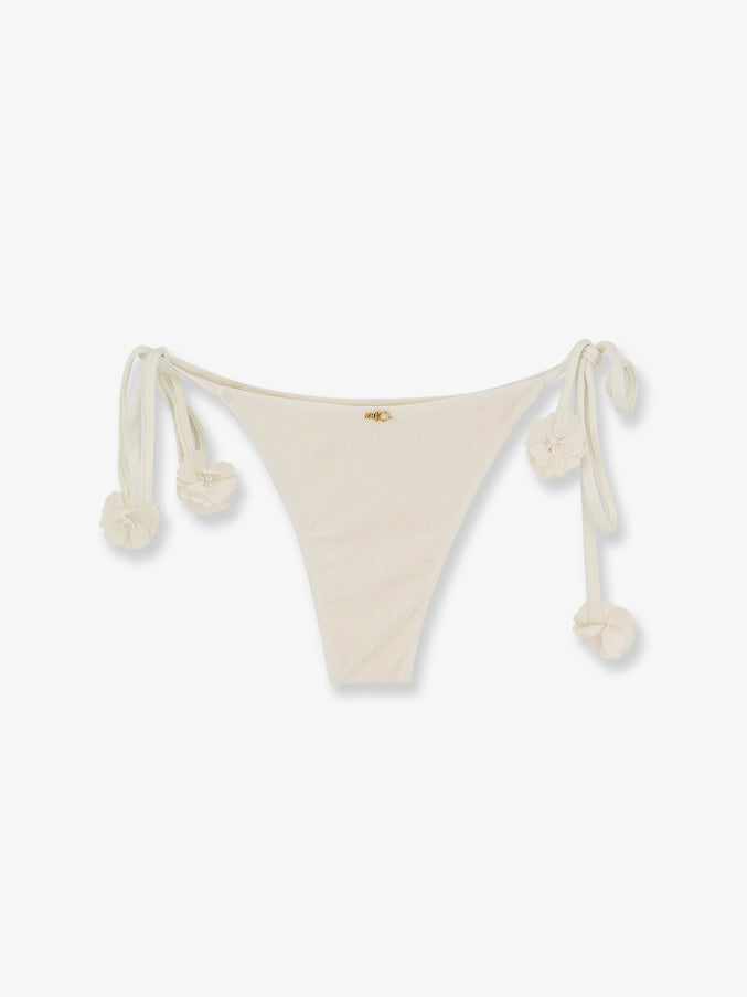 Patbo Nylon Bikini Bottoms With Floral Detail