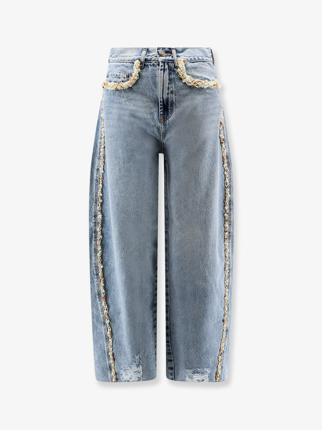 Patbo Blue Denim Jeans Blue