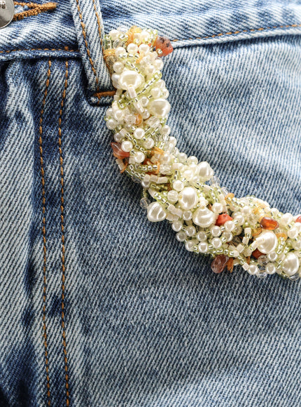 Patbo Blue Denim Jeans