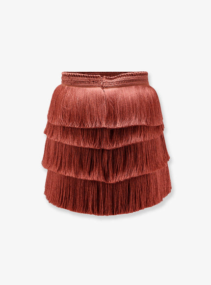 Patbo Mini Skirt With Fringes