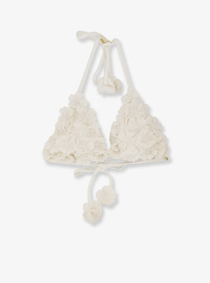 Patbo Lycra Bikini Top Offwhite