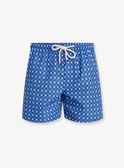 Peninsula Montecristo Recycled Polyester Swim Trunks Blu