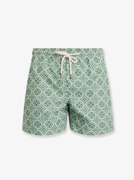 Peninsula Montecristo Recycled Polyester Swim Trunks Verde