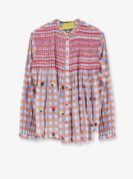 Philippa 1970 Adriana Cotton Shirt Blue