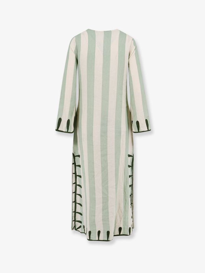 Philippa 1970 Edna Linen Long Dress