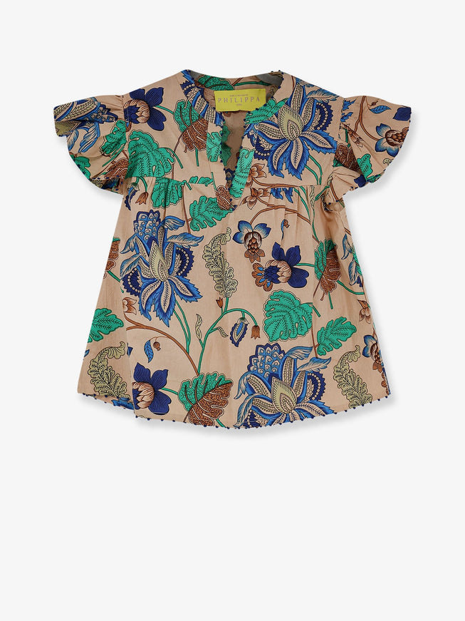 Philippa 1970 Wendy Cotton Shirt Beige