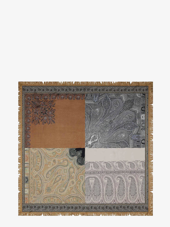 Pierre-Louis Mascia Silk Scarf Uni Kaki