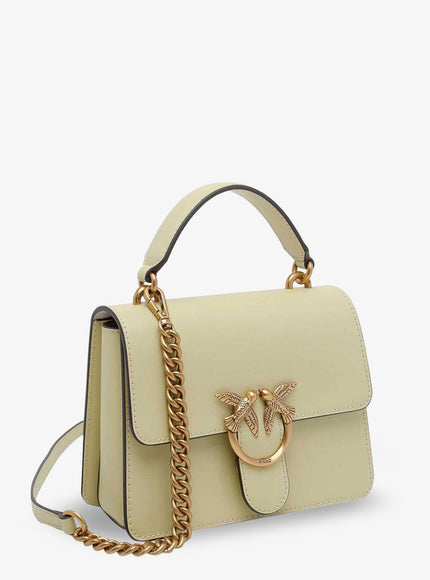 Pinko Love One Leather Crossbody Bag