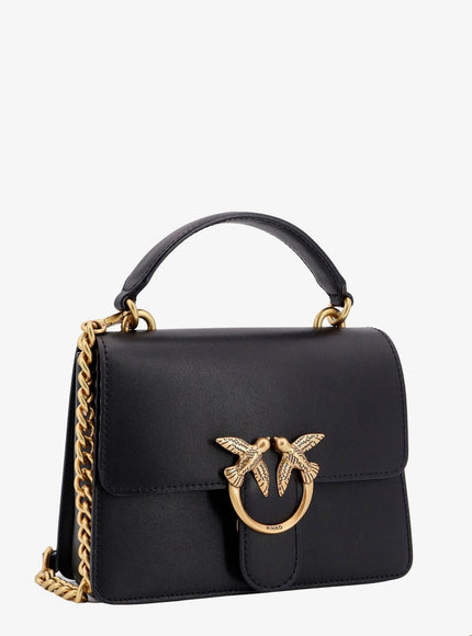 Pinko Love One Leather Crossbody Bag