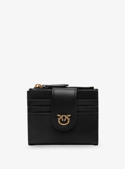 Pinko Leather Wallet Uni Nero