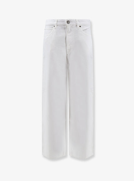 Pinko Blue Denim Jeans Bianco