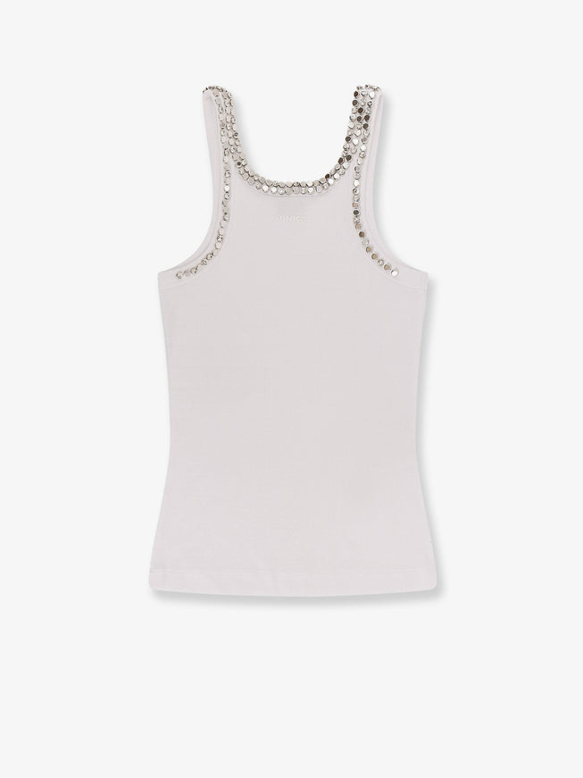 Pinko Coriandoli Cotton Tank Top