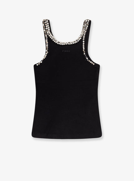 Pinko Coriandoli Cotton Tank Top