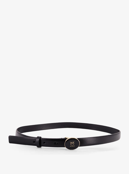 Pinko Leather Belt Nero