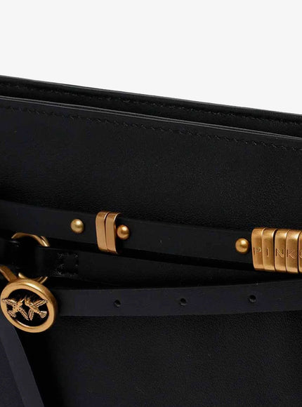 Pinko Leather Belt Bag Crossbody Bag