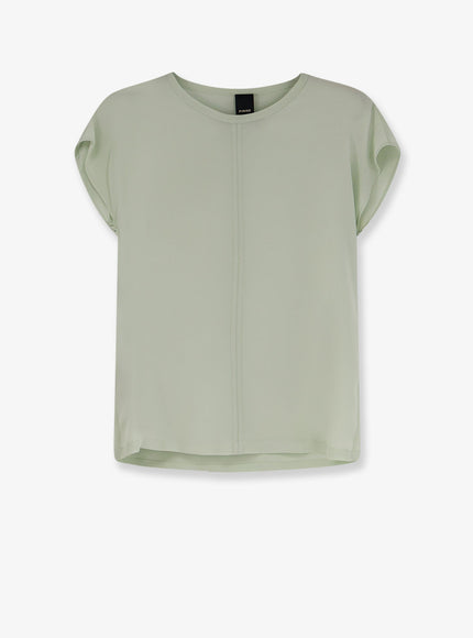 Pinko Blossom Silk Shirt Verde