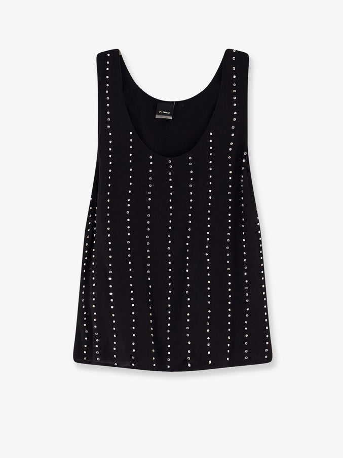 Pinko Tessa Viscose Top Nero
