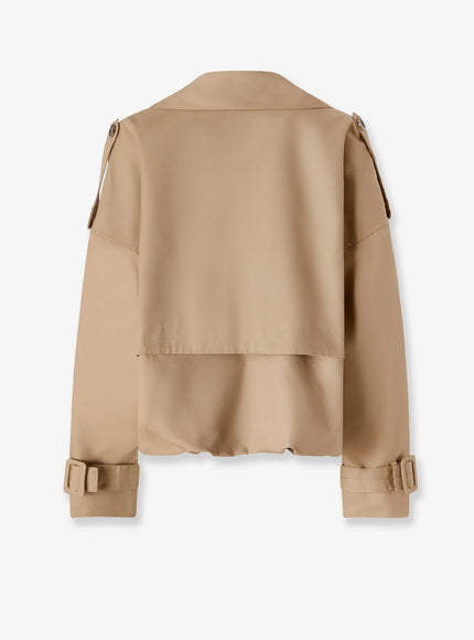 Pinko Triscia Balloon Cotton Blend Trench