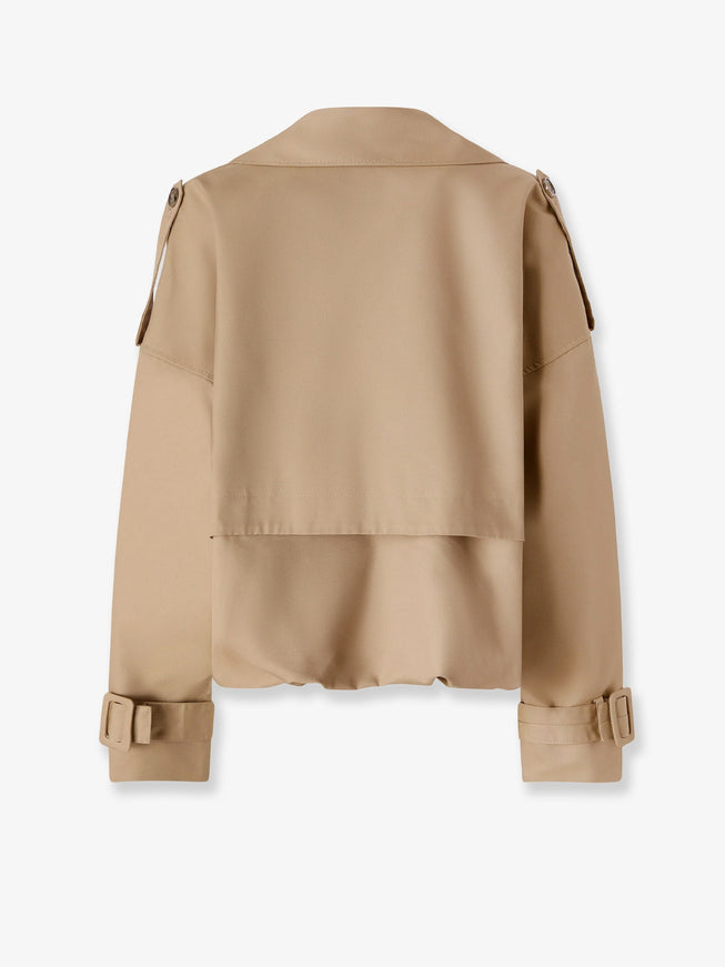 Pinko Triscia Balloon Cotton Blend Trench