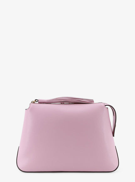 Pinko Leather Beauty Case Uni Rosa