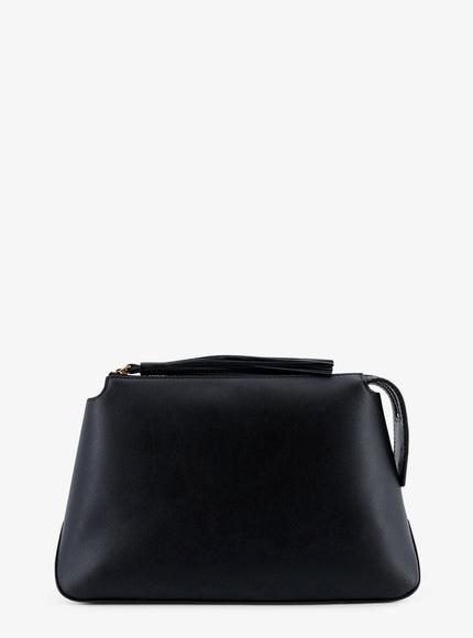 Pinko Leather Beauty Case Uni Nero