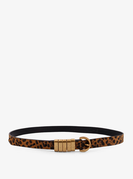 Pinko Leather Belt Maculato