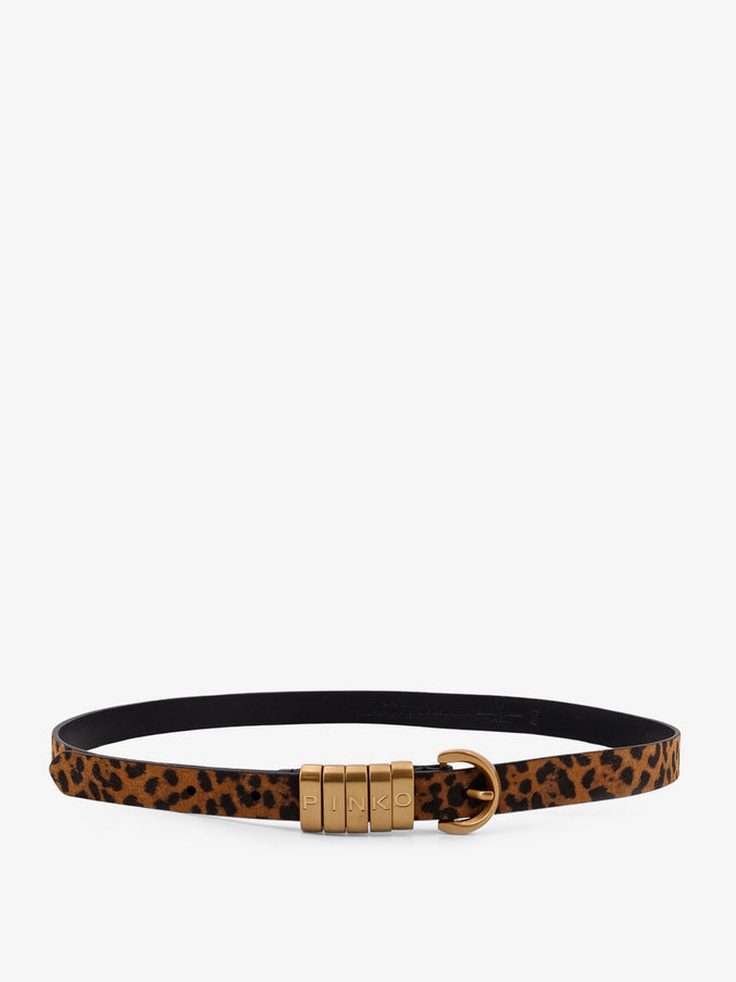 Pinko Leather Belt Maculato