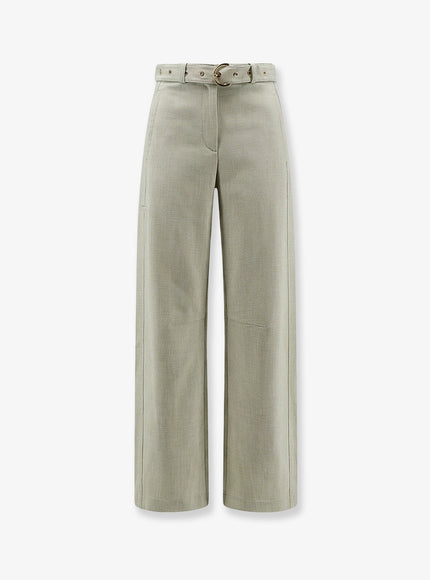 Pinko Lexy Viscose Blend Trousers Acqamare