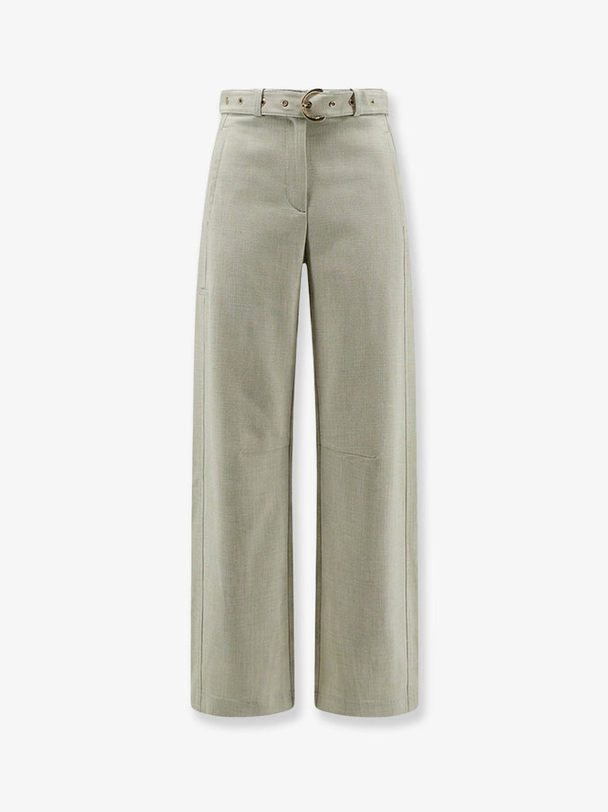 Pinko Lexy Viscose Blend Trousers Acqamare
