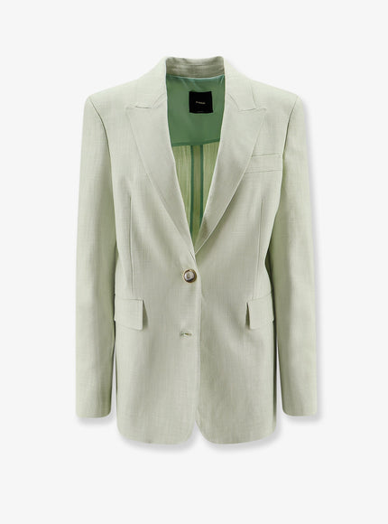 Pinko Faith Viscose Blend Blazer Acquamarine