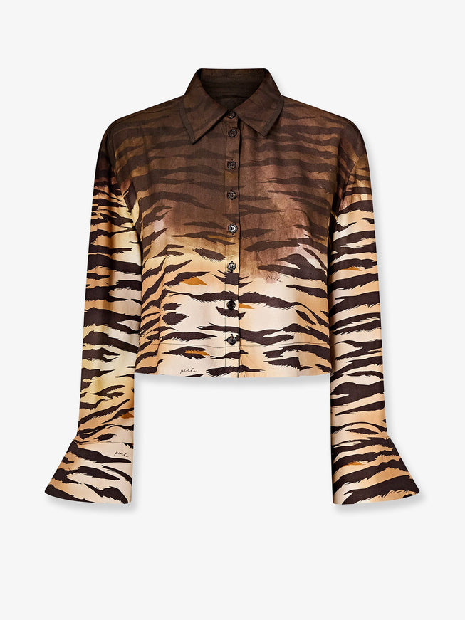Pinko Cordelia Viscose Shirt Multicolore
